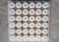 হোয়াইট প্লাস্টিক কংক্রিট স্পেসার molds নির্মাণ আবরণের প্রতিরোধের জন্য 25 * 25 * 6cm সরবরাহকারী