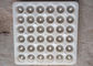 হোয়াইট প্লাস্টিক কংক্রিট স্পেসার molds নির্মাণ আবরণের প্রতিরোধের জন্য 25 * 25 * 6cm সরবরাহকারী